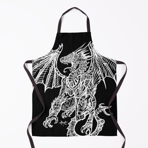 Item preview, brace dragon prehispanic white designed and sold by UrielCalavera.