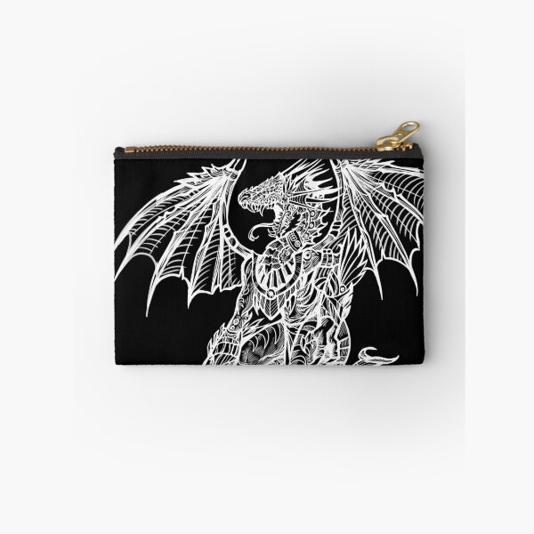 Item preview, brace dragon prehispanic white designed and sold by UrielCalavera.
