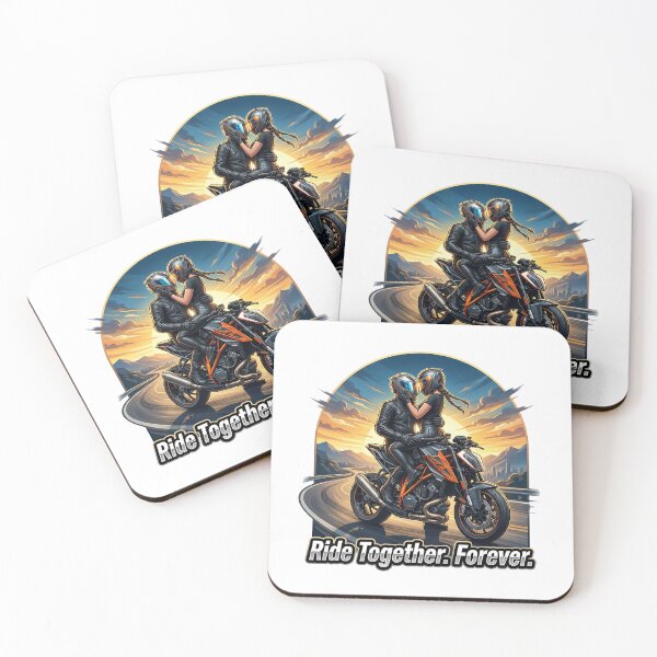 Item preview, Ride Together Forever – Biker Love Story Graphic designed and sold by enzoade.