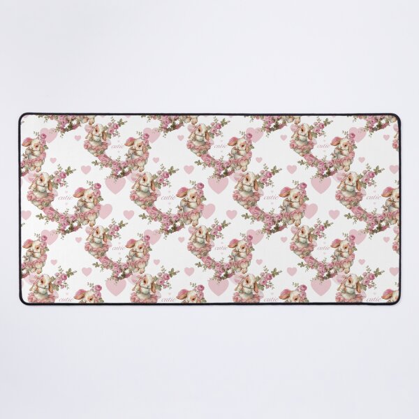 Item preview, pattern rococo bunnies designed and sold by ArtInPi.