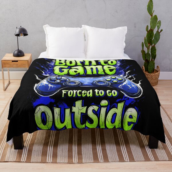 Item preview, Born to Game Forced to go Outside Funny designed and sold by CameronTheBro.