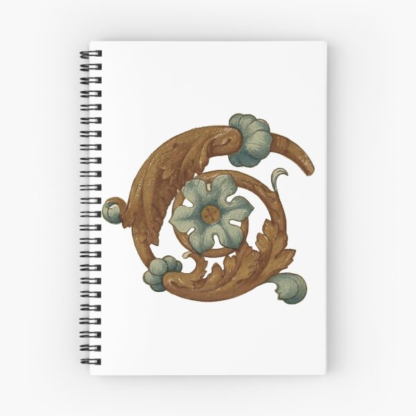 Item preview, Medieval Flower Scroll Illustration designed and sold by HawthorneFlame.