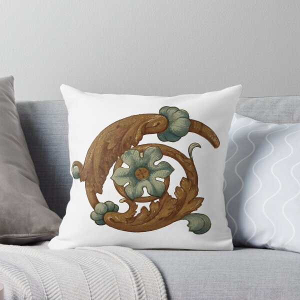 Item preview, Medieval Flower Scroll Illustration designed and sold by HawthorneFlame.