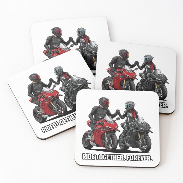 Item preview, Ride Together Forever – Valentine’s Day Biker Couple designed and sold by enzoade.