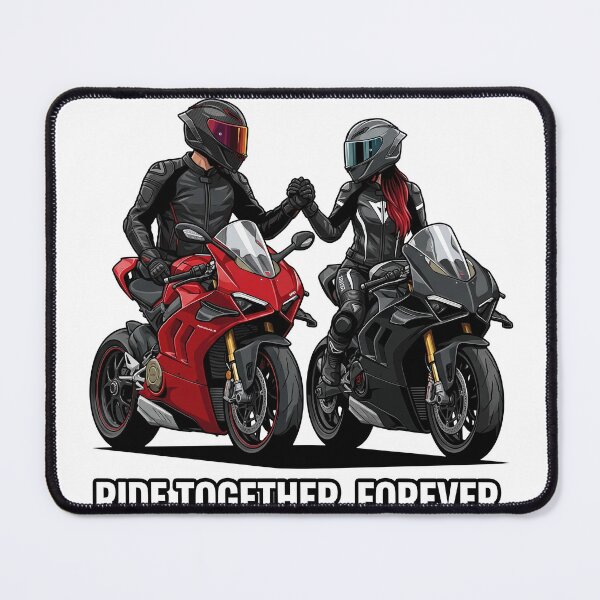Item preview, Ride Together Forever – Valentine’s Day Biker Couple designed and sold by enzoade.