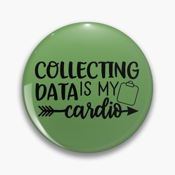 Item preview, collecting data is my cardio designed and sold by IndigoPalm.