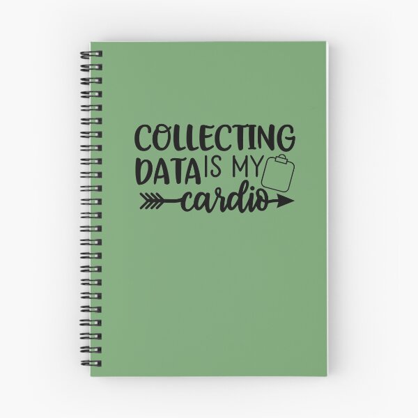 Item preview, collecting data is my cardio designed and sold by IndigoPalm.