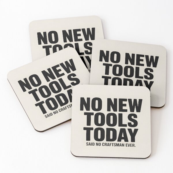 Item preview, No New Tools Today Funny Craftsman Meme Shirt designed and sold by Viktorio Art Shop.