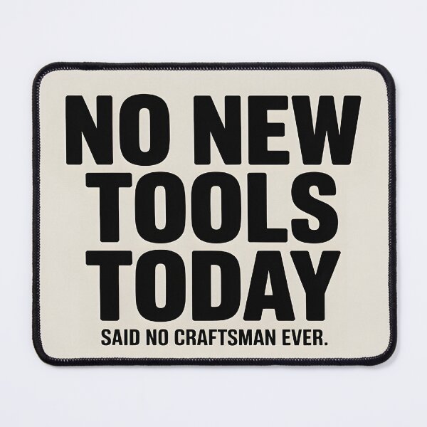 Item preview, No New Tools Today Funny Craftsman Meme Shirt designed and sold by Viktorio Art Shop.