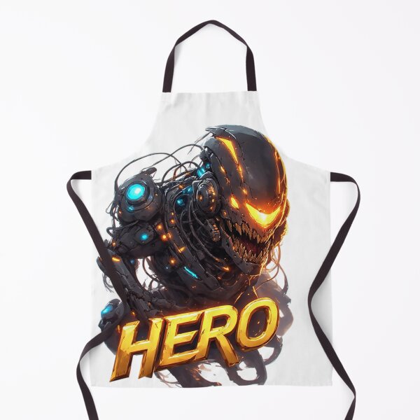 Item preview, Menacing Cybernetic Monster with Glowing Accents designed and sold by newvisionart191.