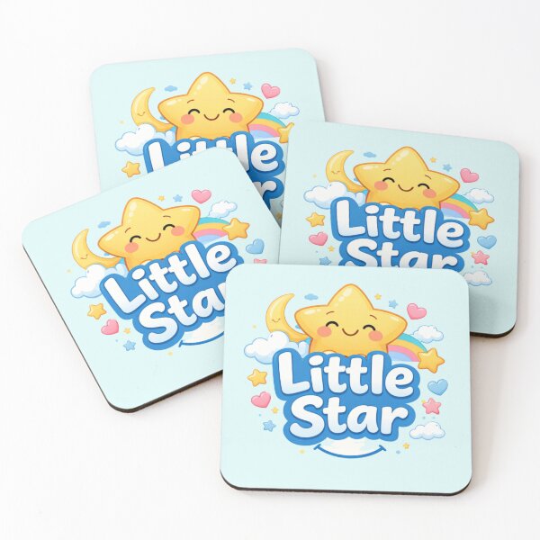 Item preview, "Cute Kawaii Little Star - Nursery & Kids Decor": designed and sold by ValeriValera.