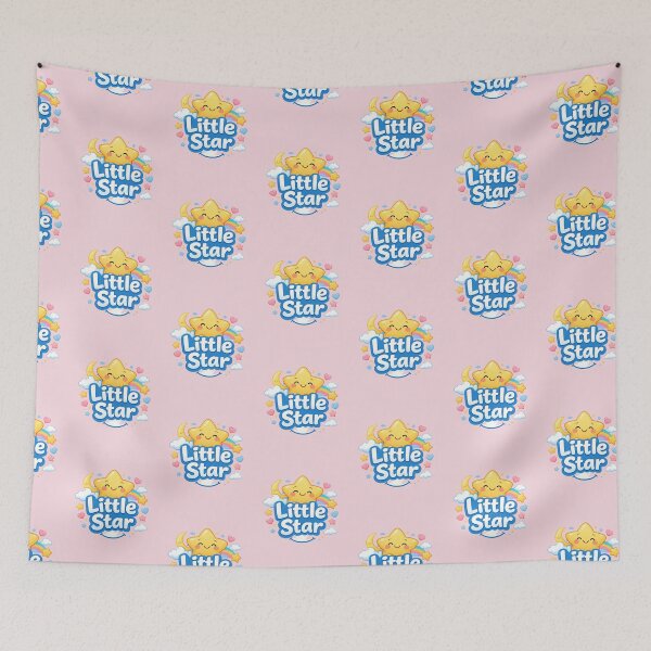 Item preview, "Cute Kawaii Little Star - Nursery & Kids Decor": designed and sold by ValeriValera.