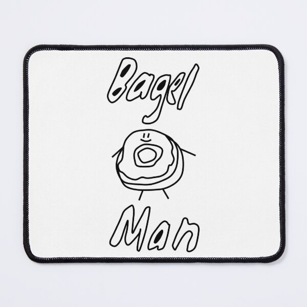 Item preview, bagel man designed and sold by floradoesstuff.