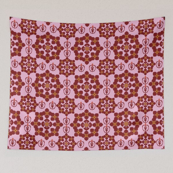 Item preview, Soft Pink Thai Geometric Pattern designed and sold by OIL Pattern Design .