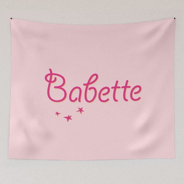 Item preview, My Name is Babette designed and sold by CharlottePlaceArt.