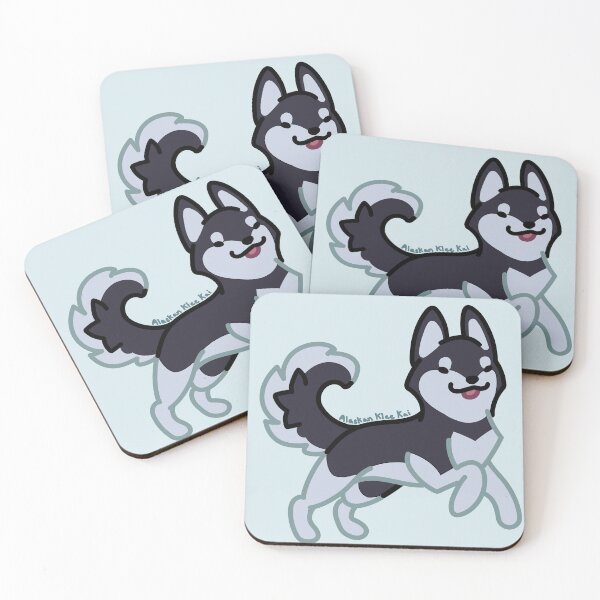 Item preview, Alaskan Klee Kai Doodle designed and sold by Asphyxiowl.