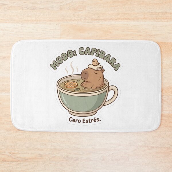 Item preview, Capibara Zen designed and sold by JXIllustrations.