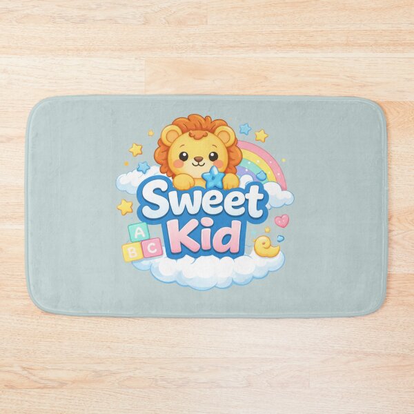 Item preview, Cute Baby Lion with ABC Blicks Kawaii Art designed and sold by ValeriValera.