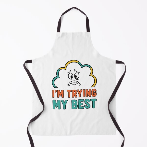Item preview, Funny Retro Cartoon Mascot T-Shirt | Vintage Style Anxious Cute Character Graphic Tee Gift designed and sold by mantra2023.