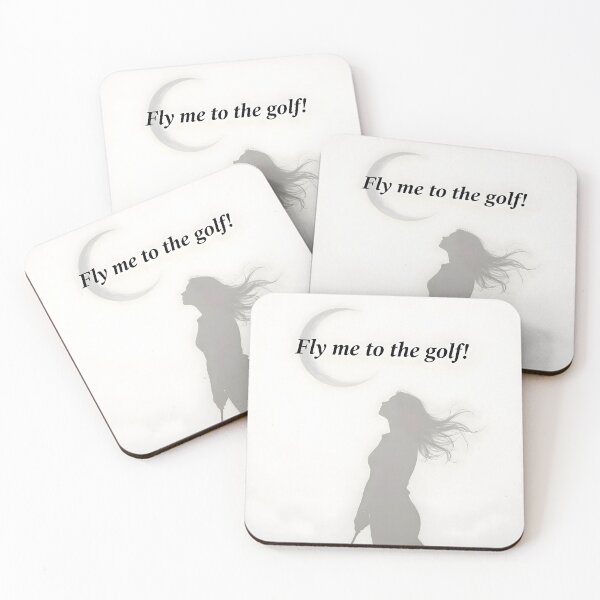 Item preview, Fly Me to the Golf! designed and sold by MKV Design.