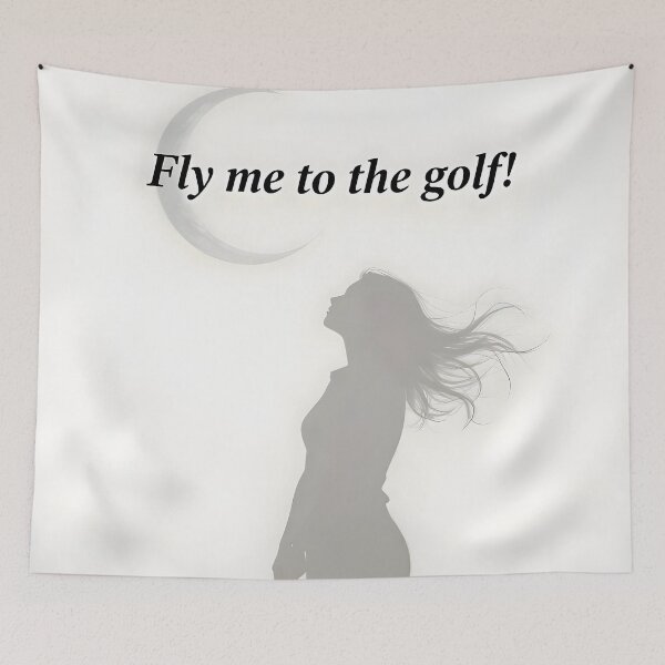Item preview, Fly Me to the Golf! designed and sold by MKV Design.