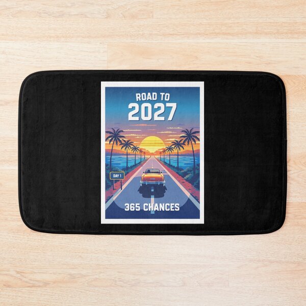 Item preview, Road to 2027 - Retro Sunset Road Trip California designed and sold by ProjetF.