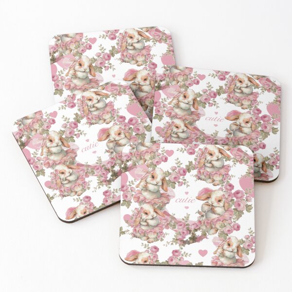 Item preview, Copy of pattern rococo bunnies designed and sold by ArtInPi.