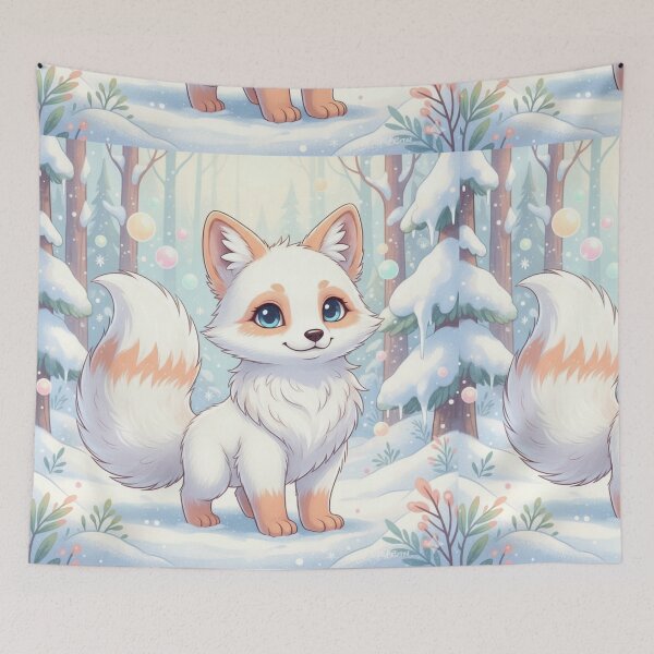 Item preview, Whisper of the Winter Fox designed and sold by TreatLLC.