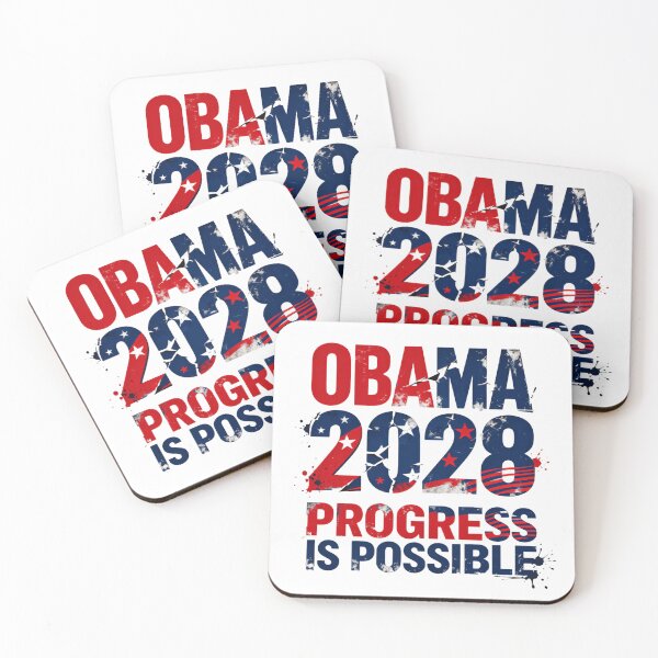 Item preview, Obama For President 2028 Voices Shape Tomorrow designed and sold by Star3NowForMe.