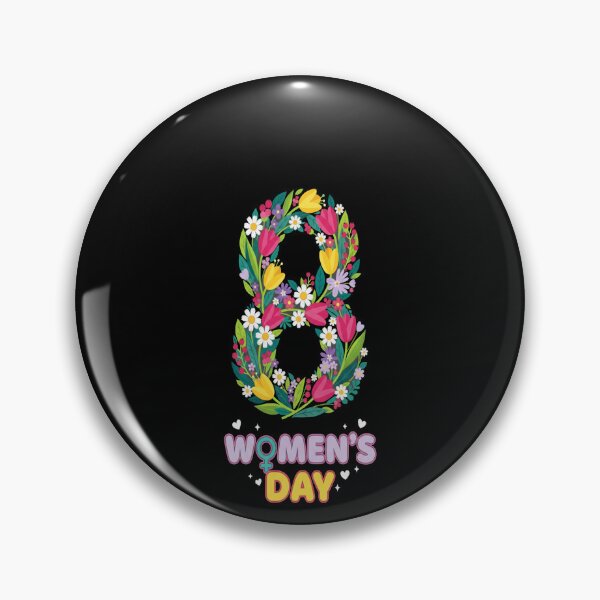 Item preview,  Happy Women's Day Celebration Empowering Floral 8  designed and sold by FreeArt2.