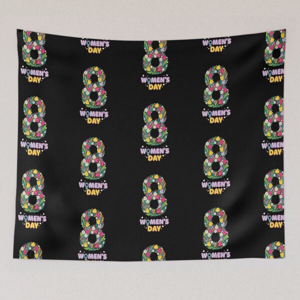 Item preview,  Happy Women's Day Celebration Empowering Floral 8  designed and sold by FreeArt2.
