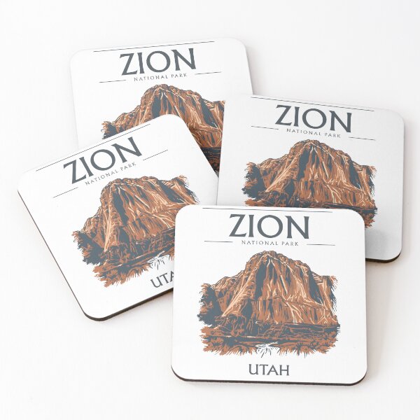 Item preview, Zion National Park - Utah  designed and sold by GoodOldVintage.