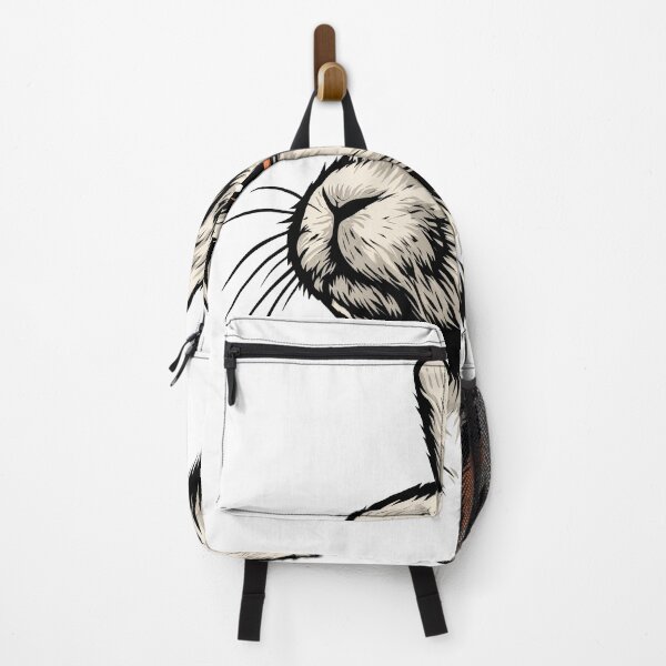 Item preview, Red-Eyed Rebel: Stylized Rabbit with Attitude designed and sold by ForeverPrintsOK.