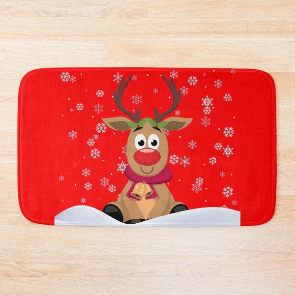 Item preview, Snow And Cute Reindeer designed and sold by JokeAndStyle.