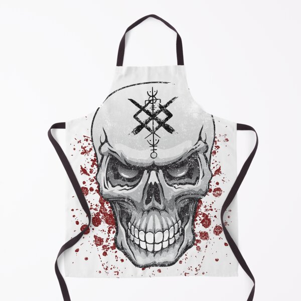 Item preview, Viking Battle Skull designed and sold by Rich Summers Art.