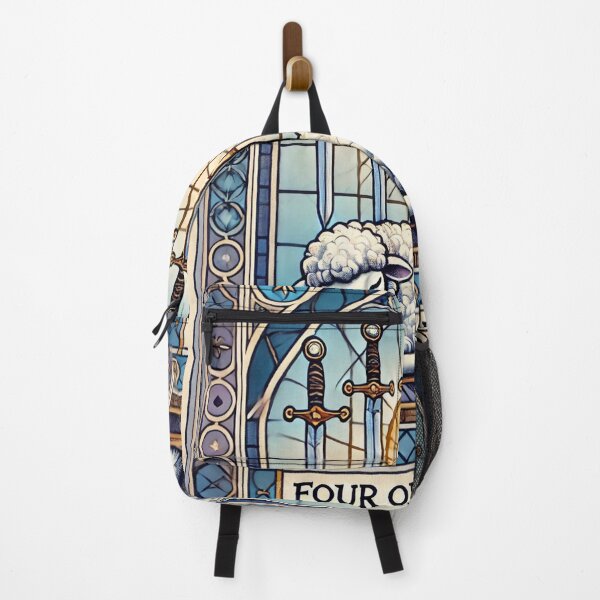 Item preview, Sheepism – Four of Swords Tarot Card designed and sold by Thpoar.