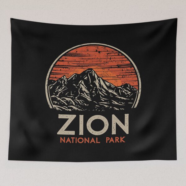Item preview, Zion National Park - Utah designed and sold by GoodOldVintage.