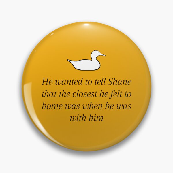 Item preview, Heated Rivalry Rachel Reid Shane Ilya Book Quote (Boston Raiders Yellow) designed and sold by claybro.