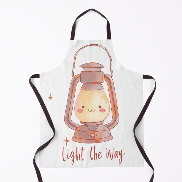 Item preview, Cute Candle Lantern “Light the Way” Illustration designed and sold by Moodune.