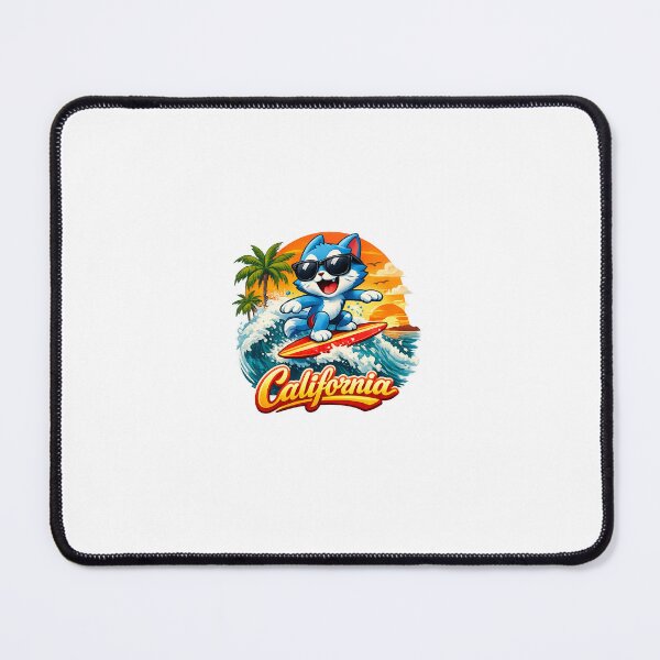 Item preview, Memo surfs in California at sunset designed and sold by Taoufik79-shop.