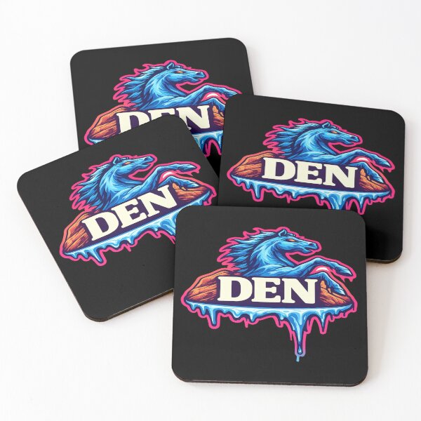 Item preview, DEN Ice Drip Horse – Mile High Street Logo Art designed and sold by POD DYNASTY.