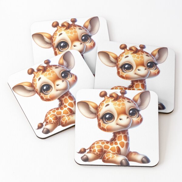 Item preview, Cute Baby Giraffe designed and sold by MKDSN.