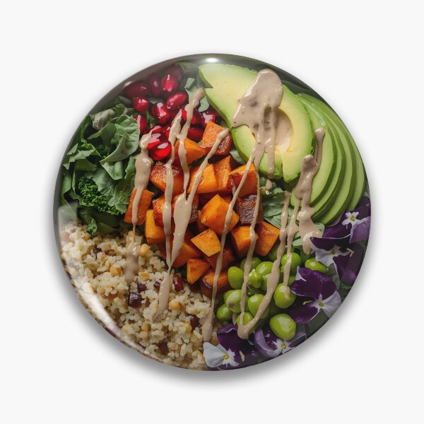 Item preview, Vibrant Plant-Based Power Bowl designed and sold by Bal Drops.