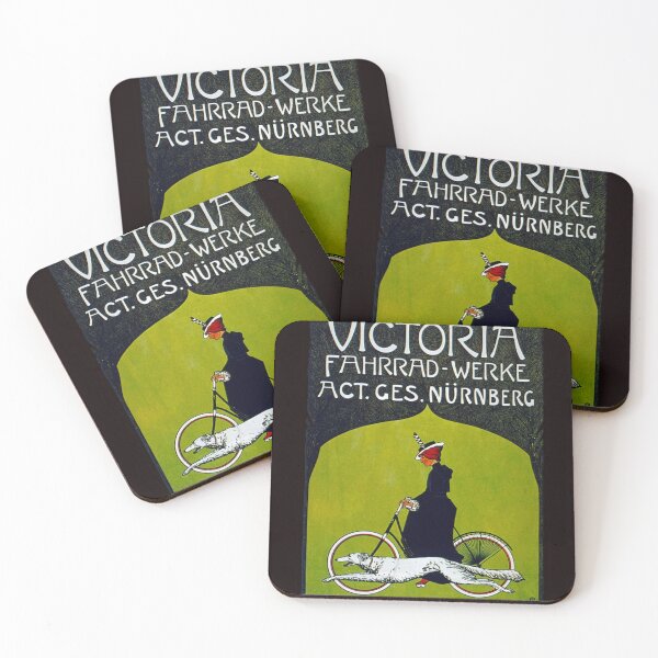 Item preview, Victoria Bicycle Vintage Greyhound Woman Ad designed and sold by BlueLineLAX.