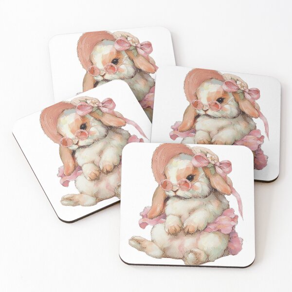 Item preview, bunny in sunnies designed and sold by ArtInPi.