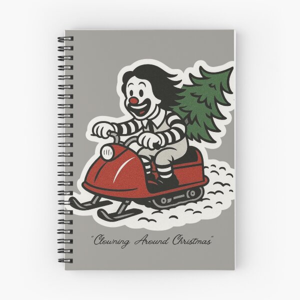 Item preview, CLOWNING AROUND CHRISTMAS: RED-NOSE RAMPAGE IN THE SNOWMOBILE APOCALYPSE designed and sold by Print Fiction.