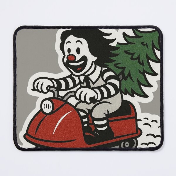 Item preview, CLOWNING AROUND CHRISTMAS: RED-NOSE RAMPAGE IN THE SNOWMOBILE APOCALYPSE designed and sold by Print Fiction.