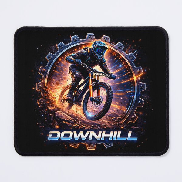 Item preview, DOWNHILL – T-SHIRT ART PROMPT designed and sold by Fextreme.