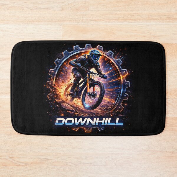 Item preview, DOWNHILL – T-SHIRT ART PROMPT designed and sold by Fextreme.