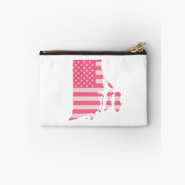 Item preview, Rhode Island USA Flag Silhouette – Stars and Stripes State Outline designed and sold by Paper Drip.